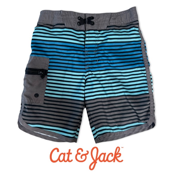 CAT & JACK Swim Trunks - Picture 1 of 8